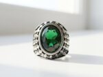 Green Steel Ring for Men Pakistan by dango