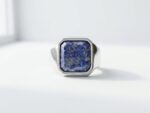 Lapis Stainless Steel Ring for Men Pakistan by dango