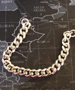 10mm Cuban Steel Bracelet