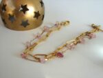 Gold Plated Amethyst Bracelet - Image 4