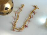 Gold Plated Amethyst Bracelet - Image 3