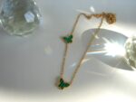 Green Malachite Butterfly Chain - Image 3