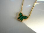 Green Malachite Butterfly Chain - Image 2