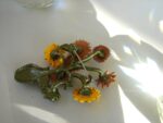 Sunflower Vase Brooch - Image 3