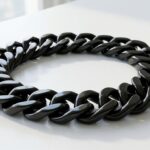 Black Cuban Steel Bracelet for Men Pakistan by dango