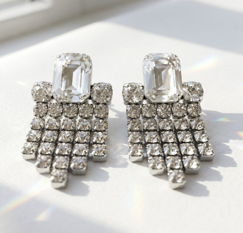 Zircon Luxury Earrings Pakistan by dango