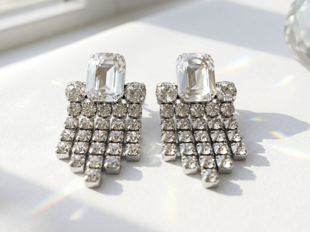 zircon earrings Zircon Luxury Earrings Pakistan by dango