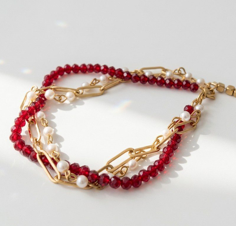 Red Bracelet for Women Pakistan by dango