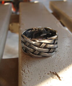 Steel Weave Ring