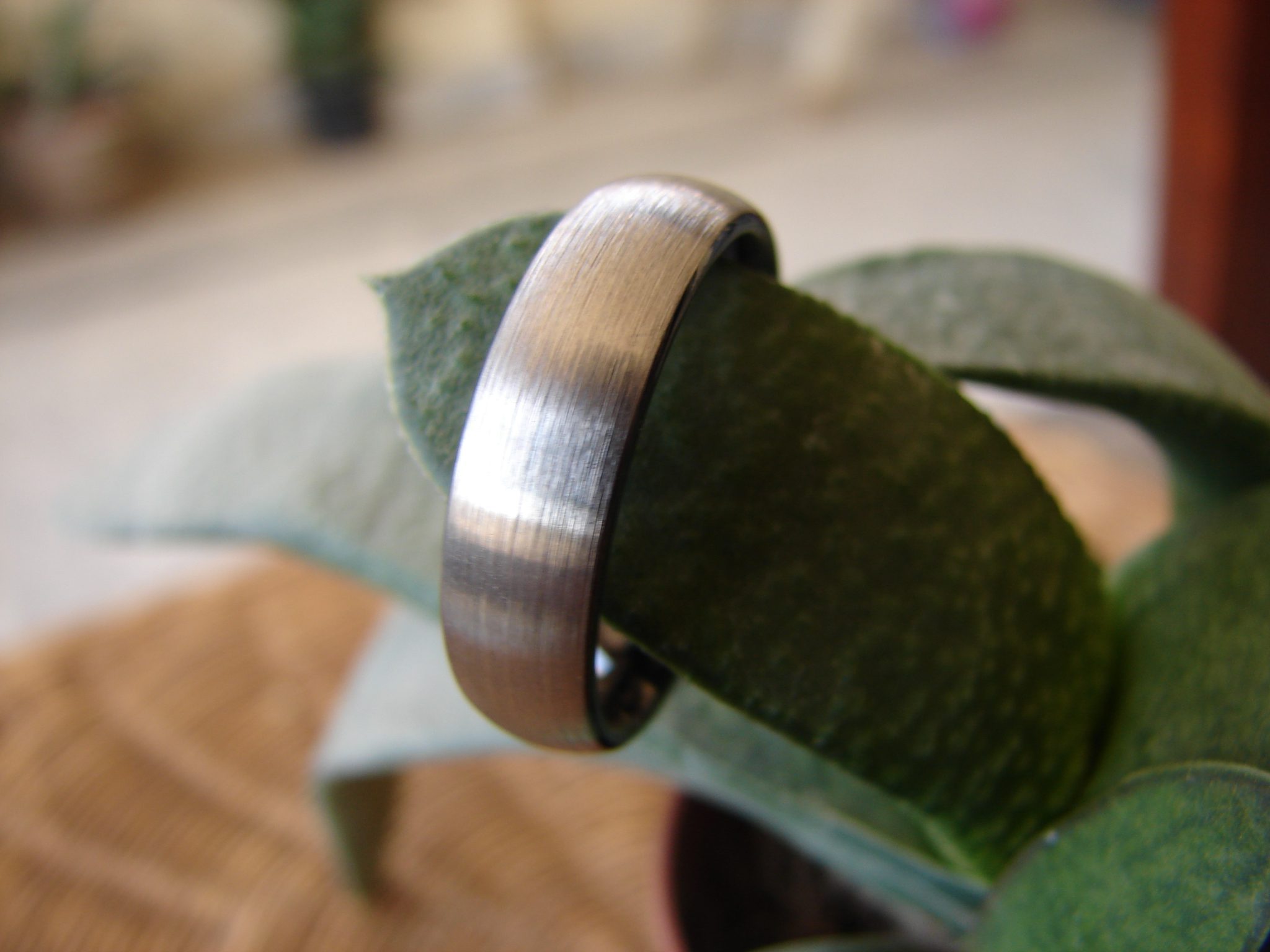 Wire Matte Finish Rings 6mm Tungstan Carbide Matte Finish Ring - Dango Jewelry & Cosmetics ...