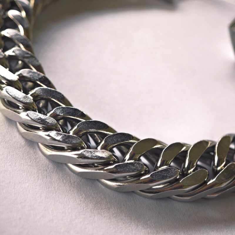 12mm Steel Cuban Bracelet for Men Pakistan by dango