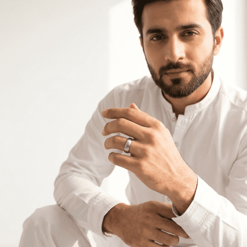 Tungsten Carbide Men's Ring Pakistan by dango