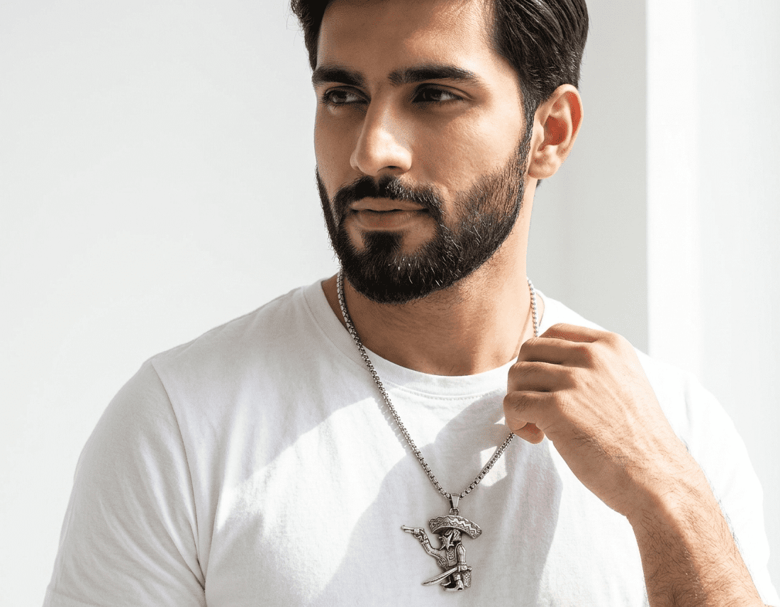 usk Steel Pendant for men Pakistan by dango