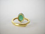 Green Stone Adjustable Ring - Image 3