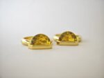Yellow Crystal Split Ring - Image 2