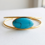 Gold Plated Turquoise Bangle for women Pakistan by dango
