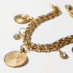 Gold Plated Coin Bracelet for women in Pakistan by dango