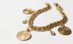 Gold Plated Coin Bracelet for women in Pakistan by dango