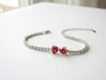 Zircon Hearts Bracelet Pakistan by dango