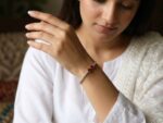 Red Zircon Hearts Bracelet - Image 2