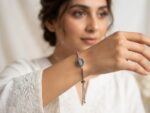 Rhodium Plated Lotus Bracelet - Image 2