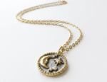 Gold Plated Moon Pendant for women Pakistan by dango