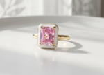 Pink adjustable Ring for women in Pakistan by dango