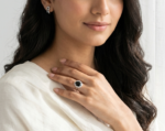 Natural Sapphire (Neelam) 925 Sterling Silver Ring - Image 2
