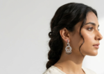 Classic Italian Silver Earrings - Image 2