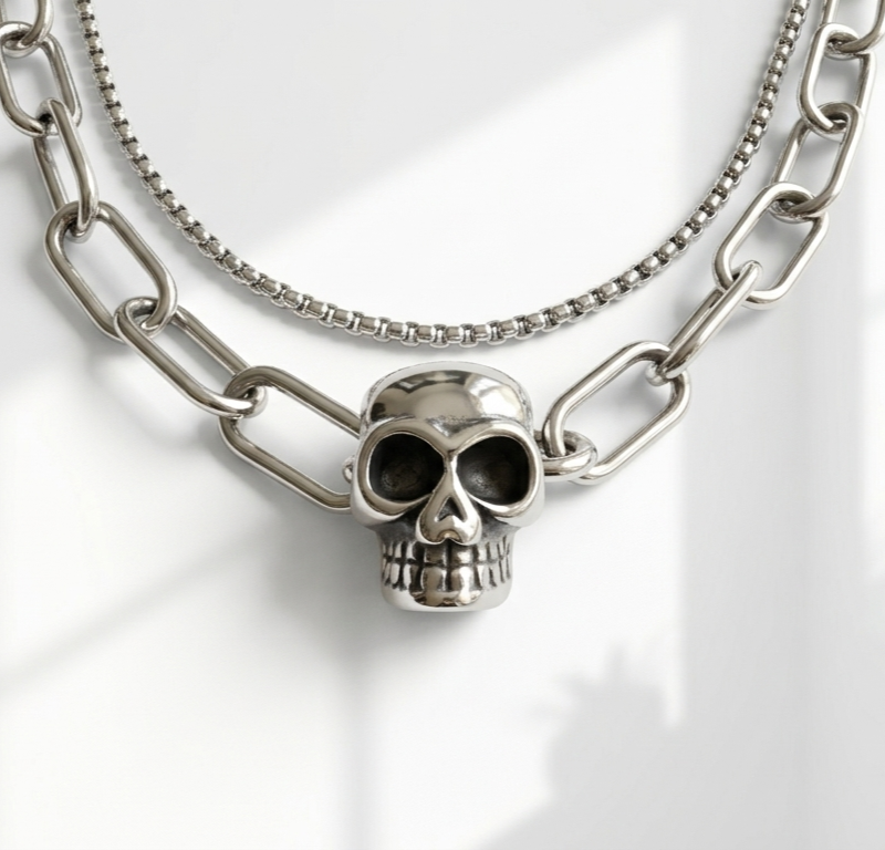 Skull Chain for Men Pakistan by dango