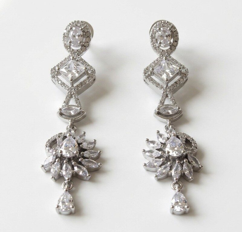 Zircon Earrings for Women Pakistan by dango