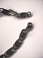 6mm Vintage Woven Steel Bracelet - Image 3