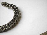 10mm Vintage Cuban Steel Bracelet - Image 3