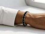 Silver & Black Stainless Steel Biker Chain - Image 2