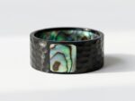 Shell Black Steel Ring for Men Pakistan by dango