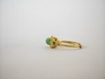 Adjustable Elongated Green Stone Delicate Ring - Image 4