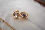Layered Polki Kundan With Natural Pearls Set - Image 3