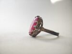 15ct Natural Ruby (Laal) Silver Ring - Image 4