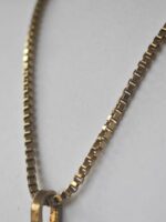 Gold Plated Silver Diya Pendant with Chain - Image 5