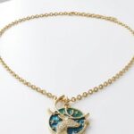 Gold Plated Pendant for Women Pakistan by dango