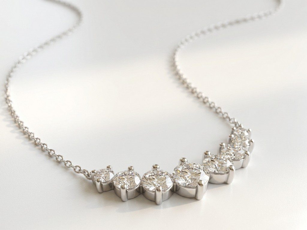 moissanite pakistan 925 sterling silver Moissanite Necklace for Women Pakistan by dango