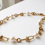 Gold Plated Steel Necklace Pakistan by dango