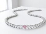 Pink Heart Necklace for Women Pakistan by dango