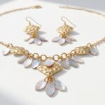 Mother of Pearl Jewelry Set for women Pakistan by dango