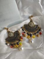 Ethnic Natural Stone Earrings for women in Pakistan by dango