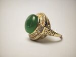Green Dome Adjustable Ring - Image 3