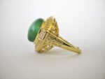 Green Dome Adjustable Ring - Image 4