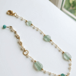 Natural Jade Stone Anklet for women Pakistan by dango
