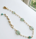 Natural Jade Stone Anklet for women Pakistan by dango