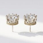 Zircon Stud Earrings for women Pakistan by dango